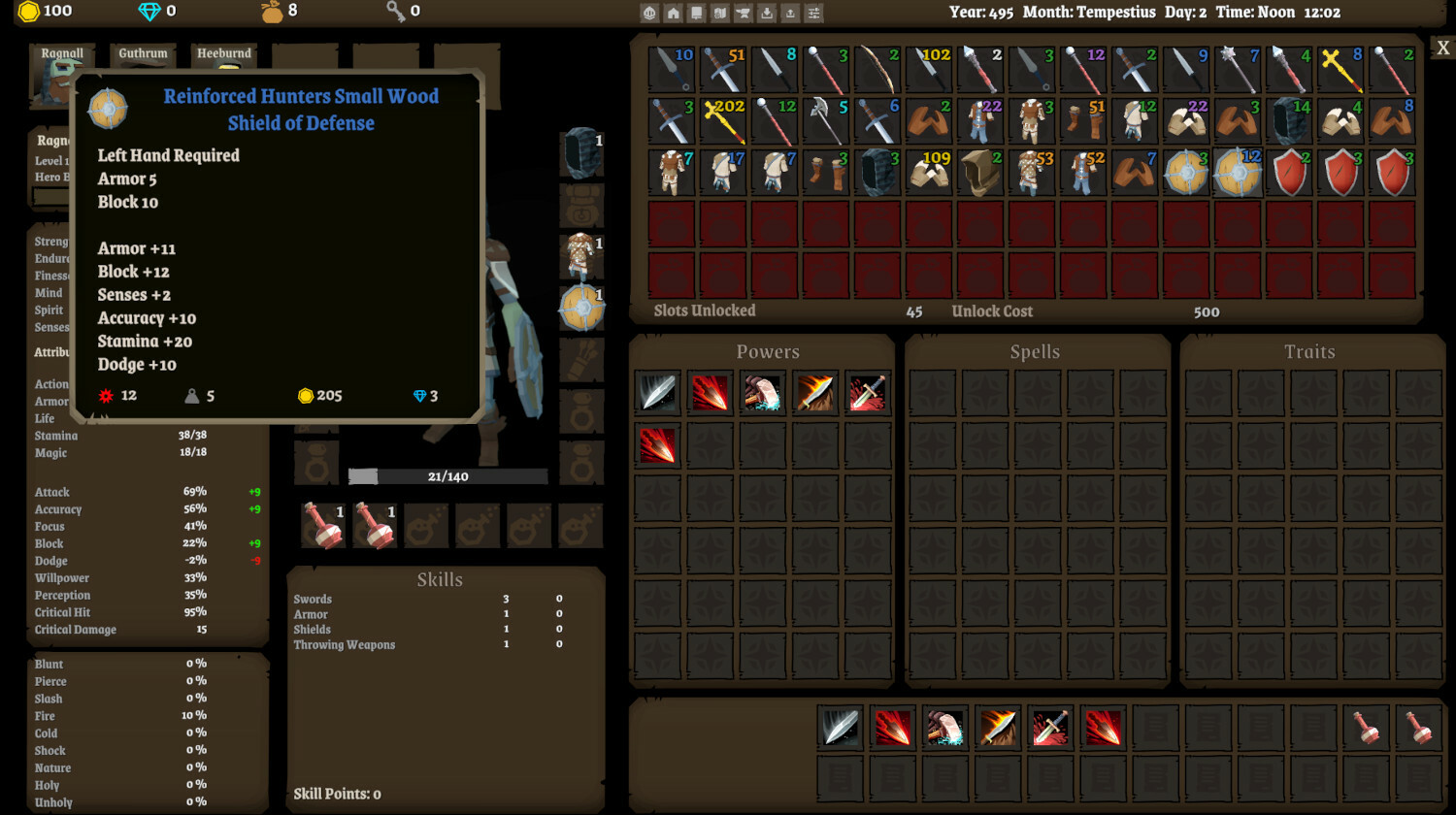 Descending: Curse of the Blood Crown screenshot 5