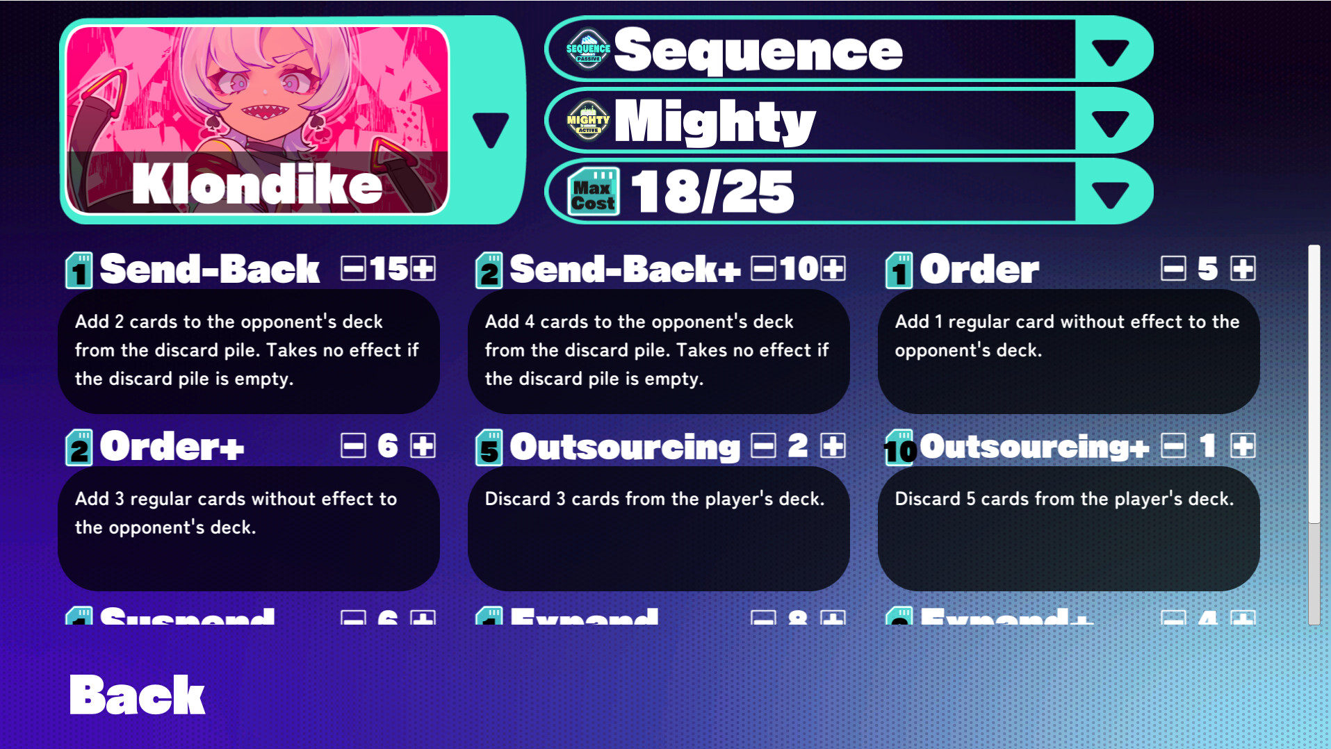 SPEEDUS -SHEDDING SPEED CARD- PLUS screenshot 2