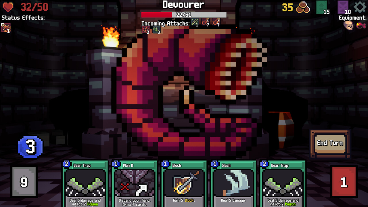 Prisoners of Ulag'Bol: A Dungeon Crawling Deckbuilder screenshot 1