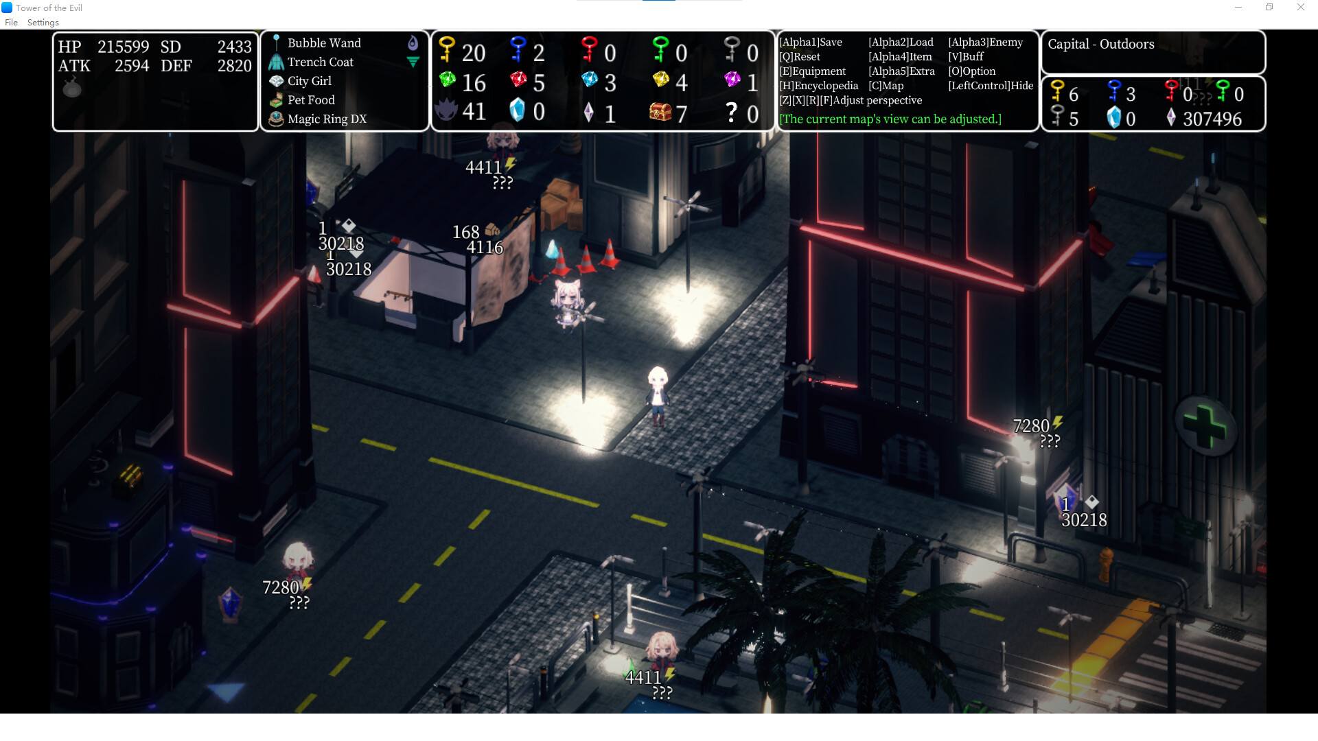 Tower of the Evil: Struggle of Eight Queens screenshot 4