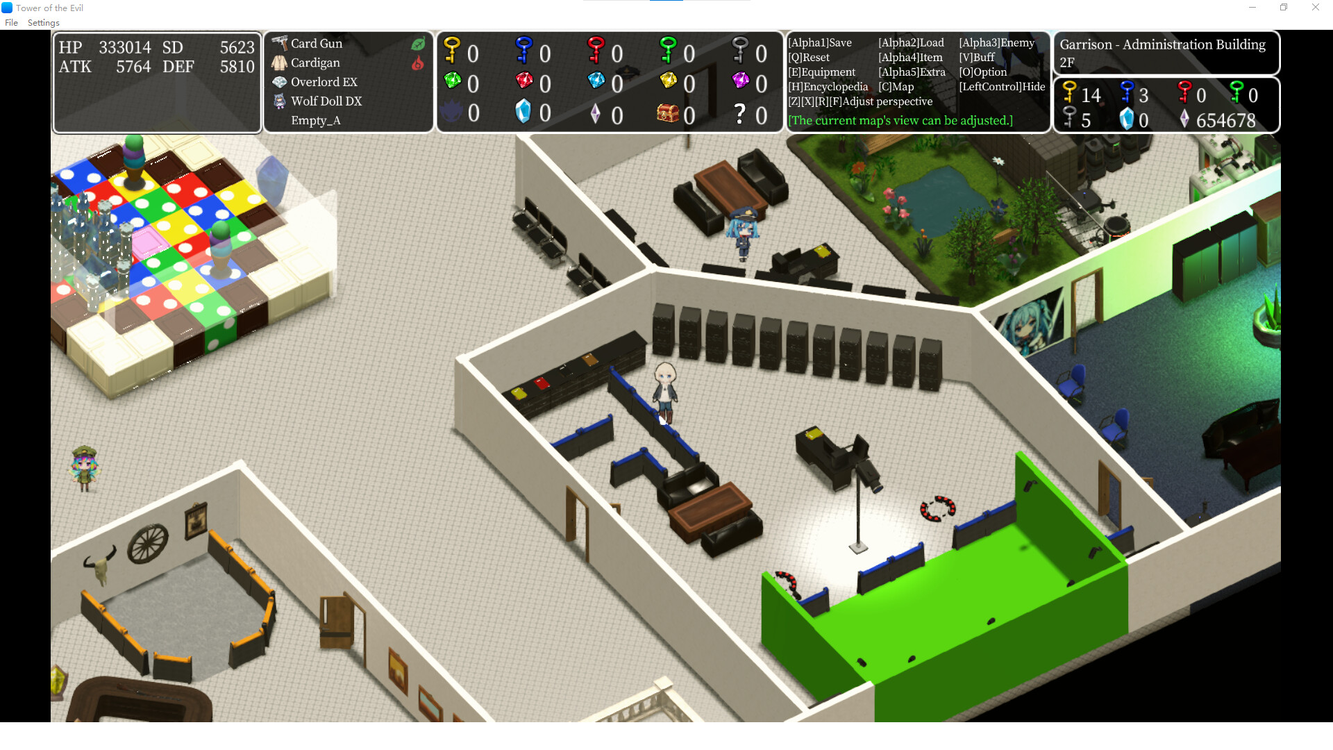 Tower of the Evil: Struggle of Eight Queens screenshot 6