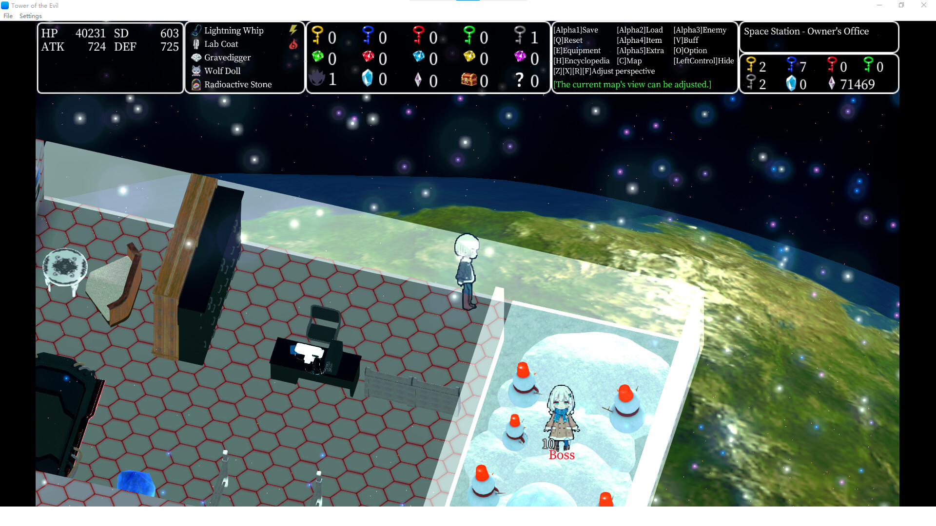 Tower of the Evil: Struggle of Eight Queens screenshot 3