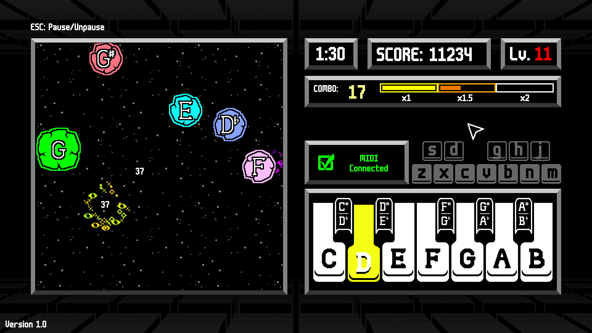 Musical Meteors screenshot 3