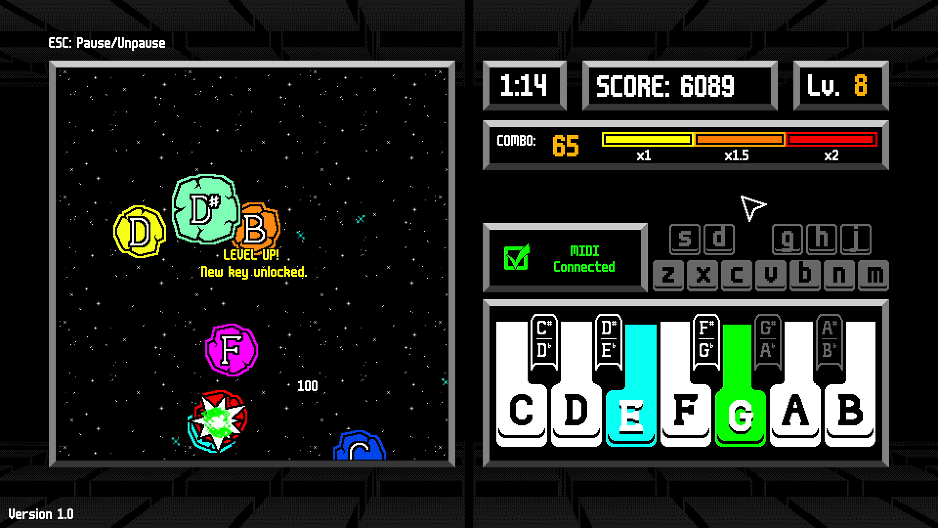 Musical Meteors screenshot 2