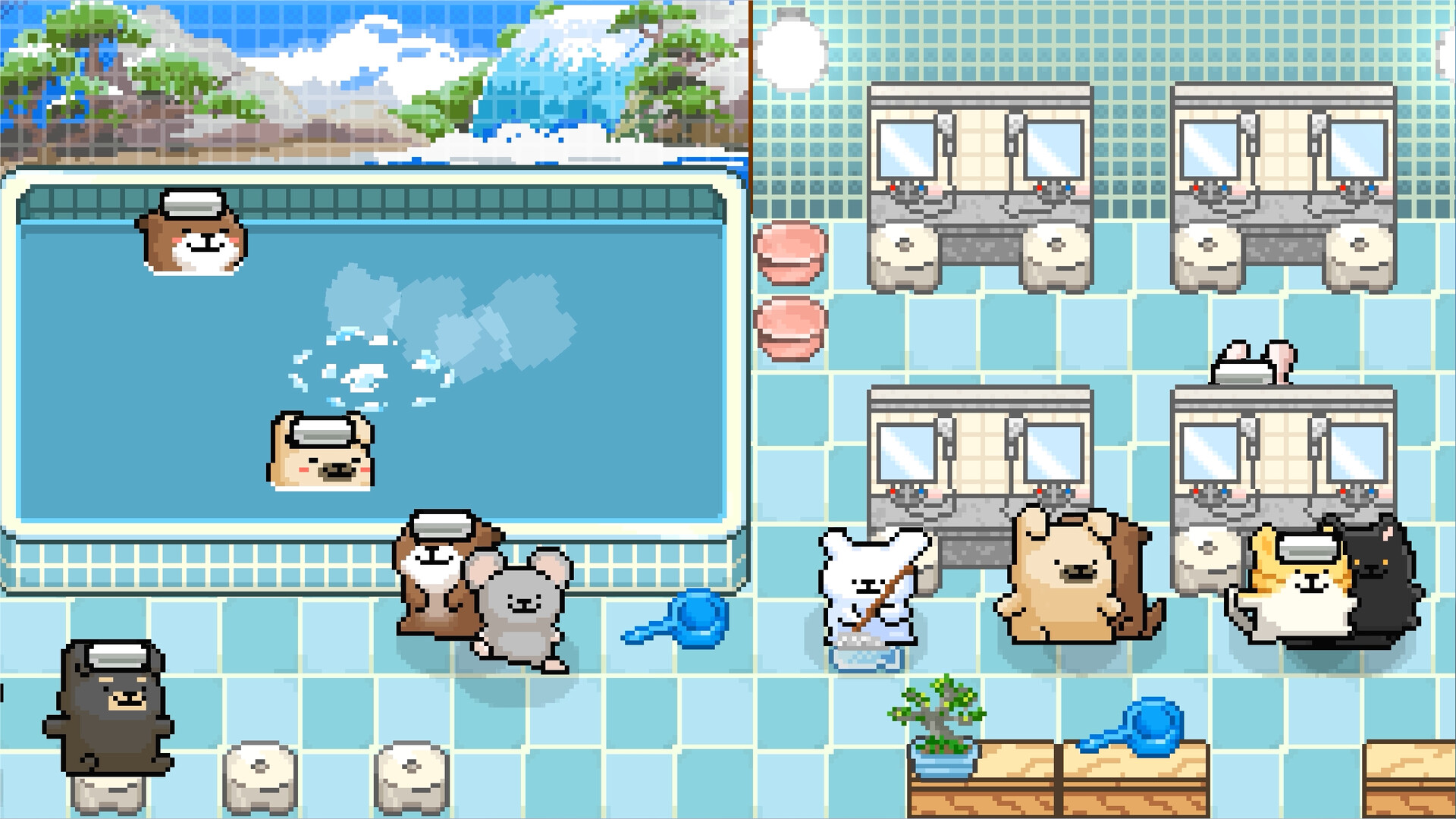 Maltese's Fluffy Onsen screenshot 1