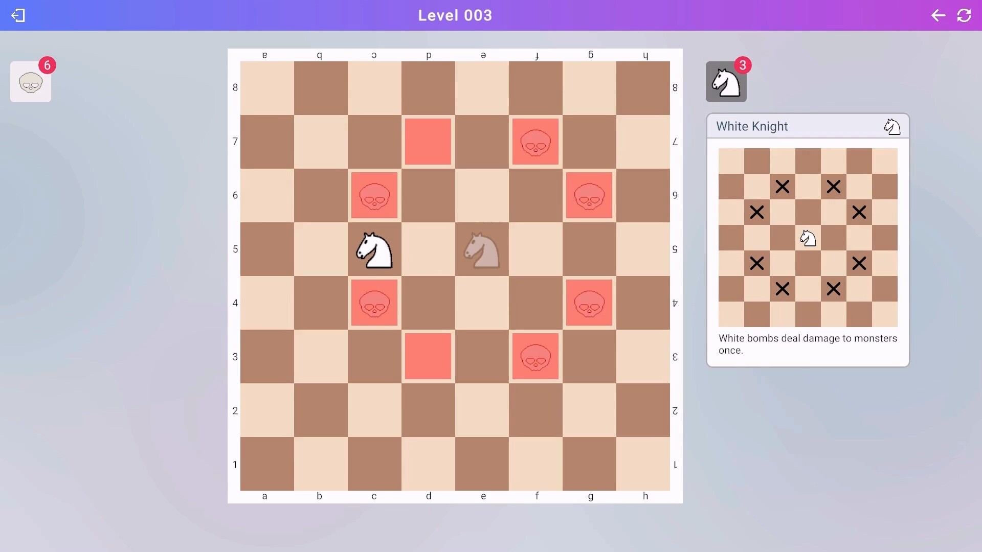 Chess Bomb screenshot 1