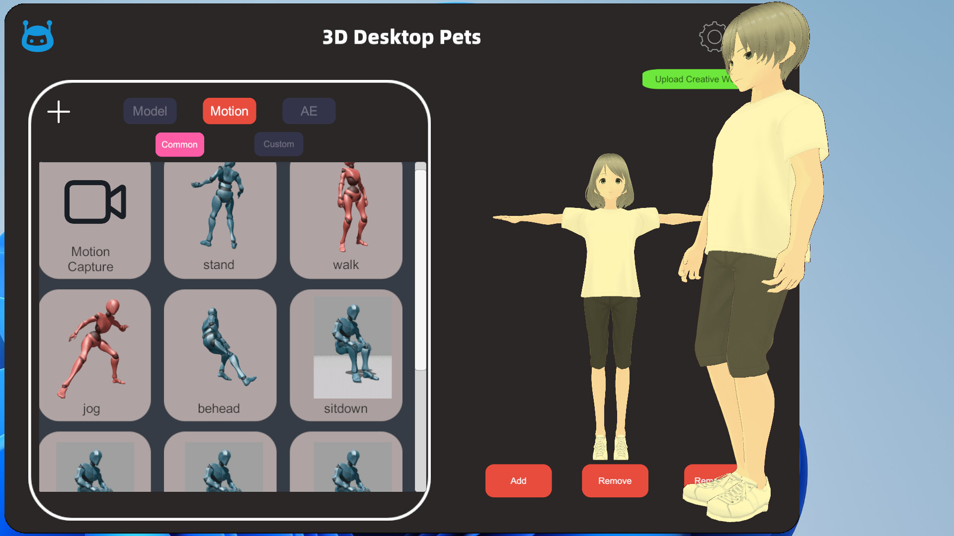3D Desktop Pets screenshot 3