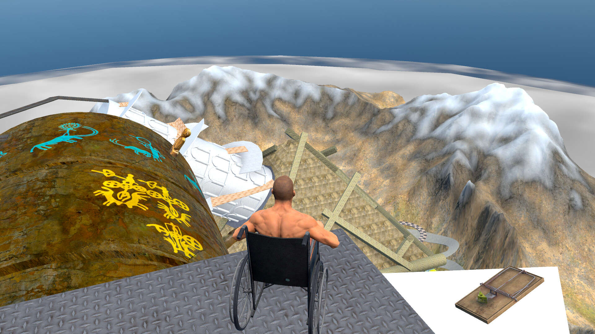 a Difficult game about Wheelchair screenshot 5