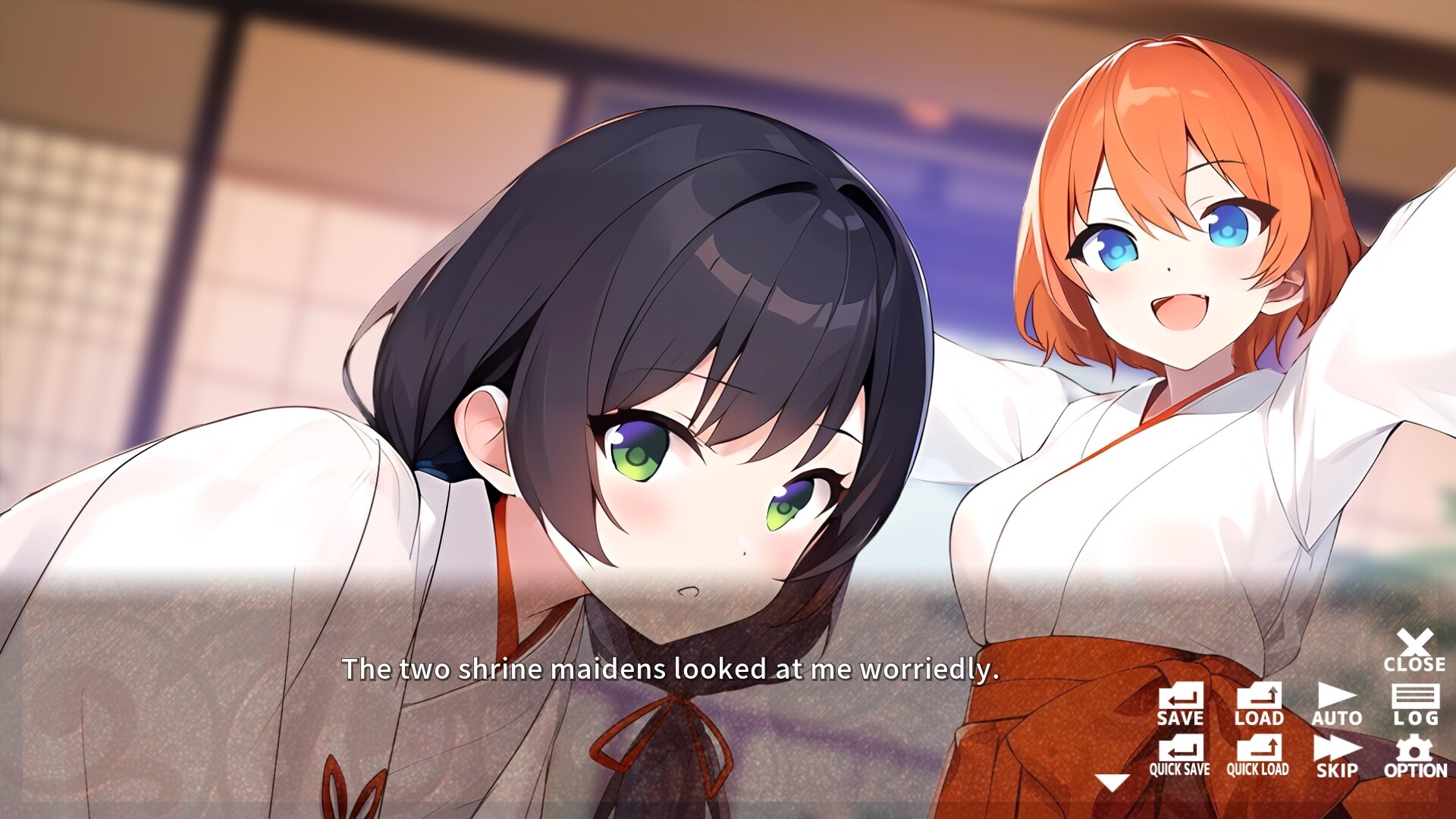 MIKO x MIKO SISTERS 神楽家の巫女と悪霊 screenshot 1