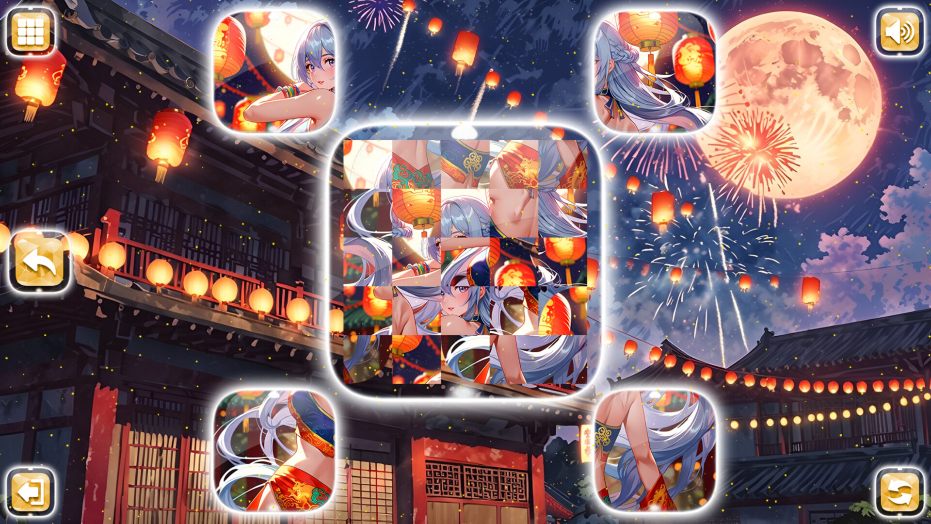 Lovely Anime Puzzle: Lunar screenshot 5