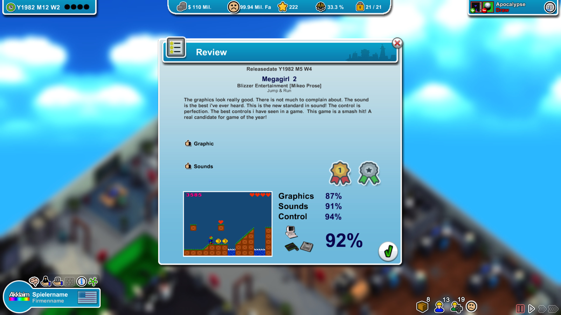 Mad Games Tycoon screenshot 6