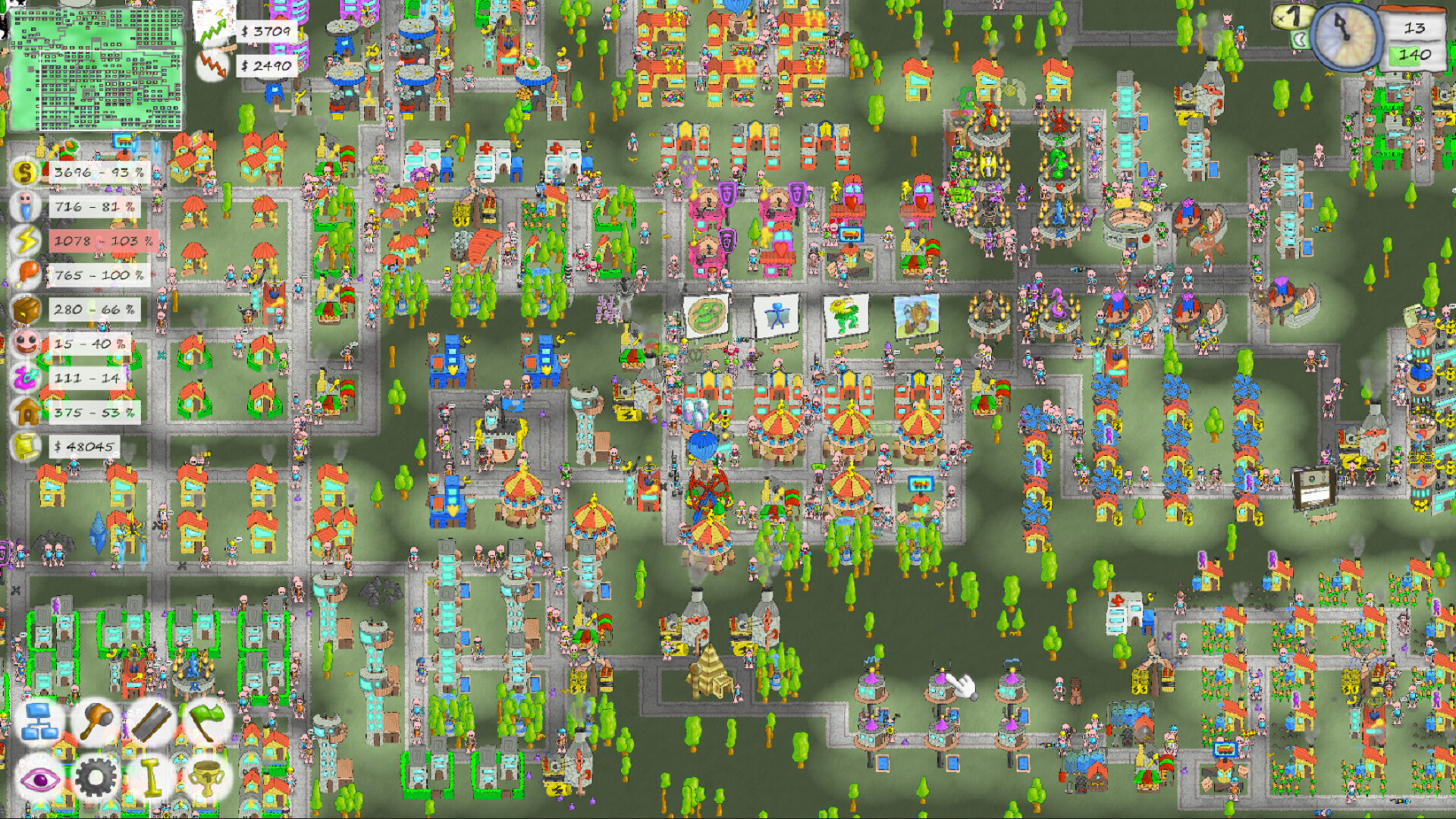Omicrocity 2 screenshot 1
