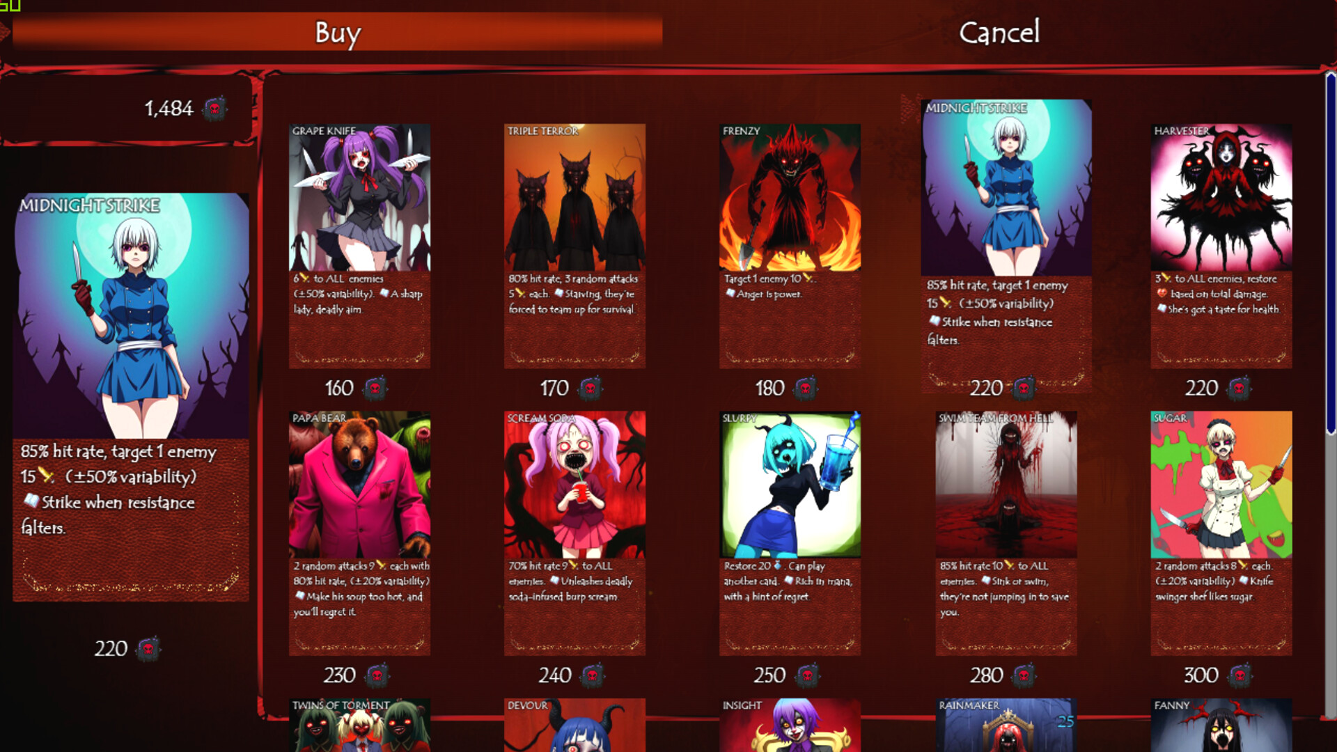 SIN CARDS: Welcome to the Netherworld screenshot 4