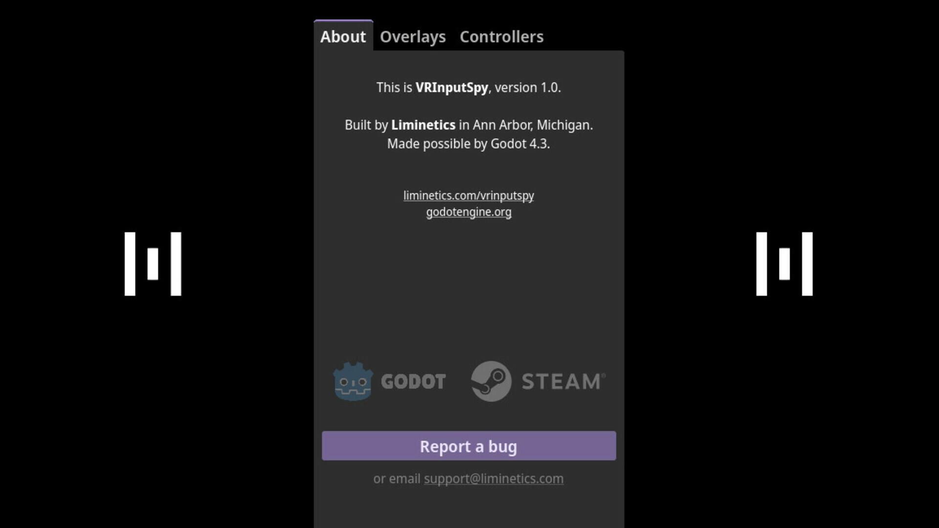 VRInputSpy screenshot 5