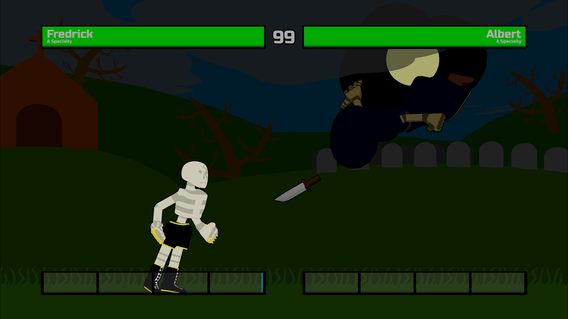 The Skeletons Are Fighting screenshot 1