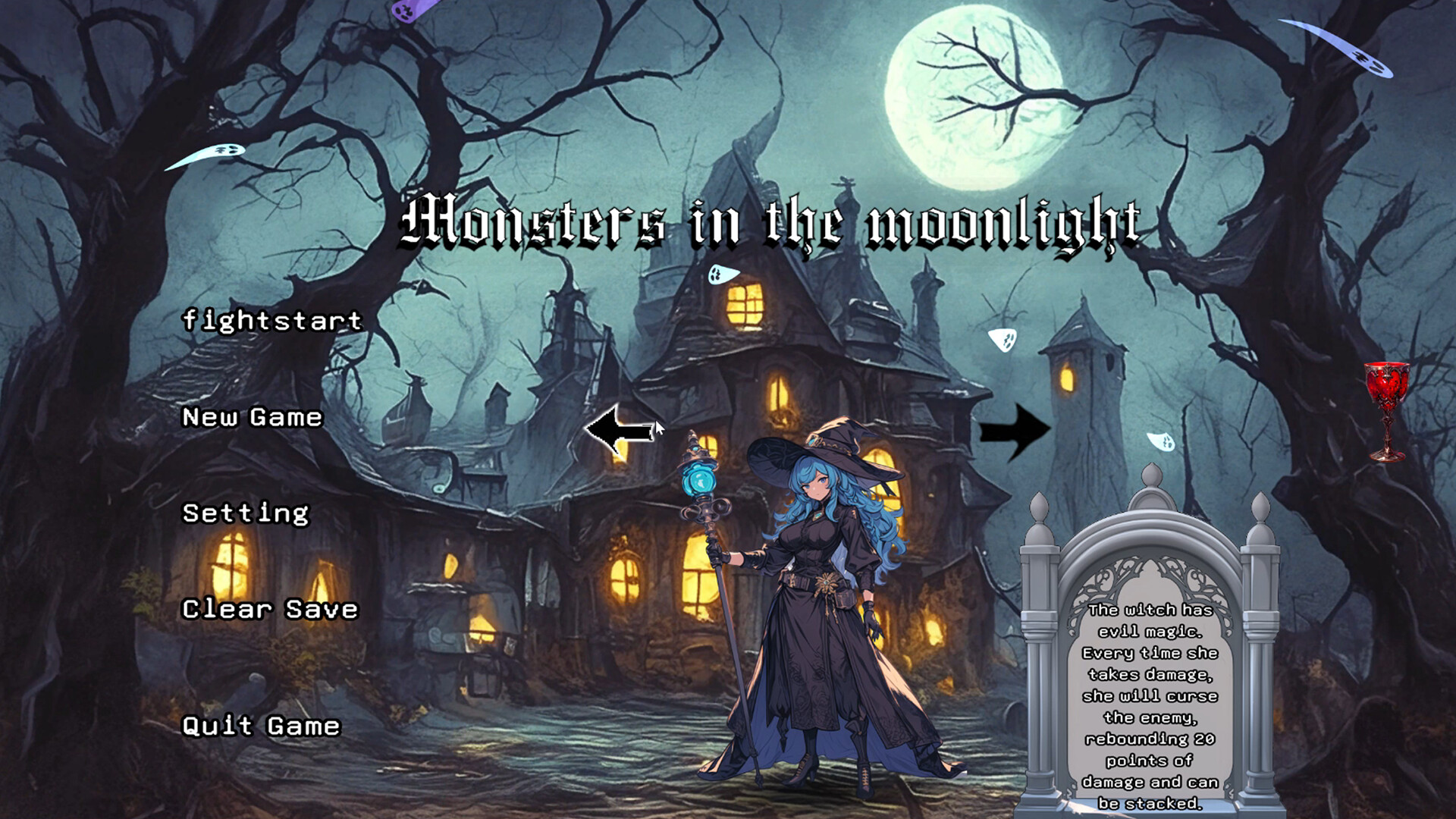 Monsters in Moonlight: Block Braw screenshot 6