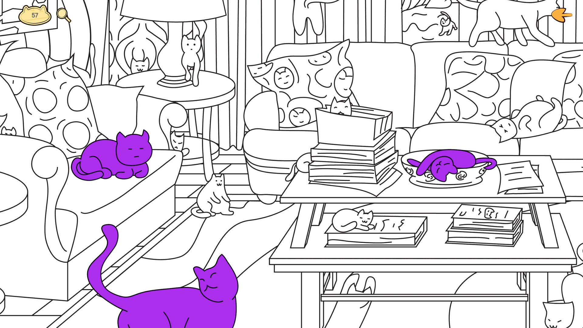 House Filled With Cats screenshot 1