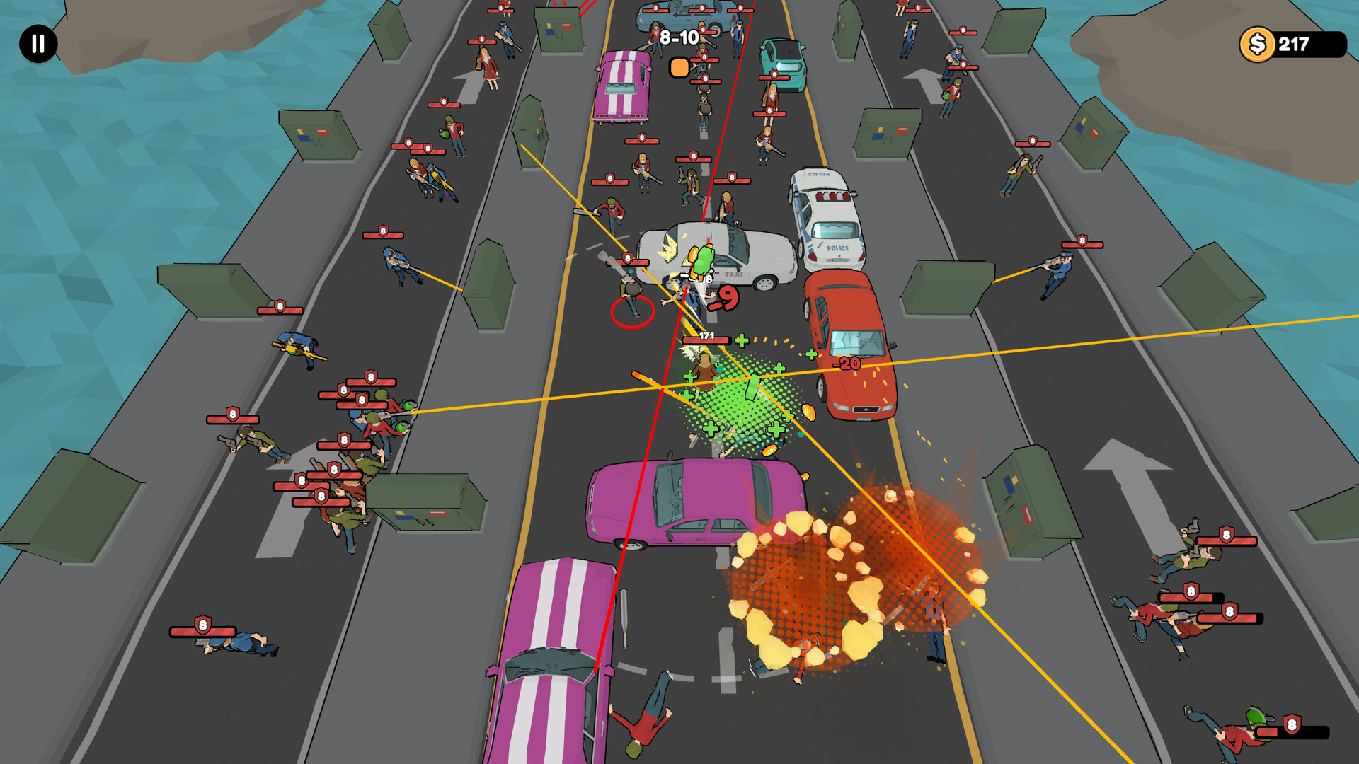 Just Move:Clean City Messy Battle screenshot 4