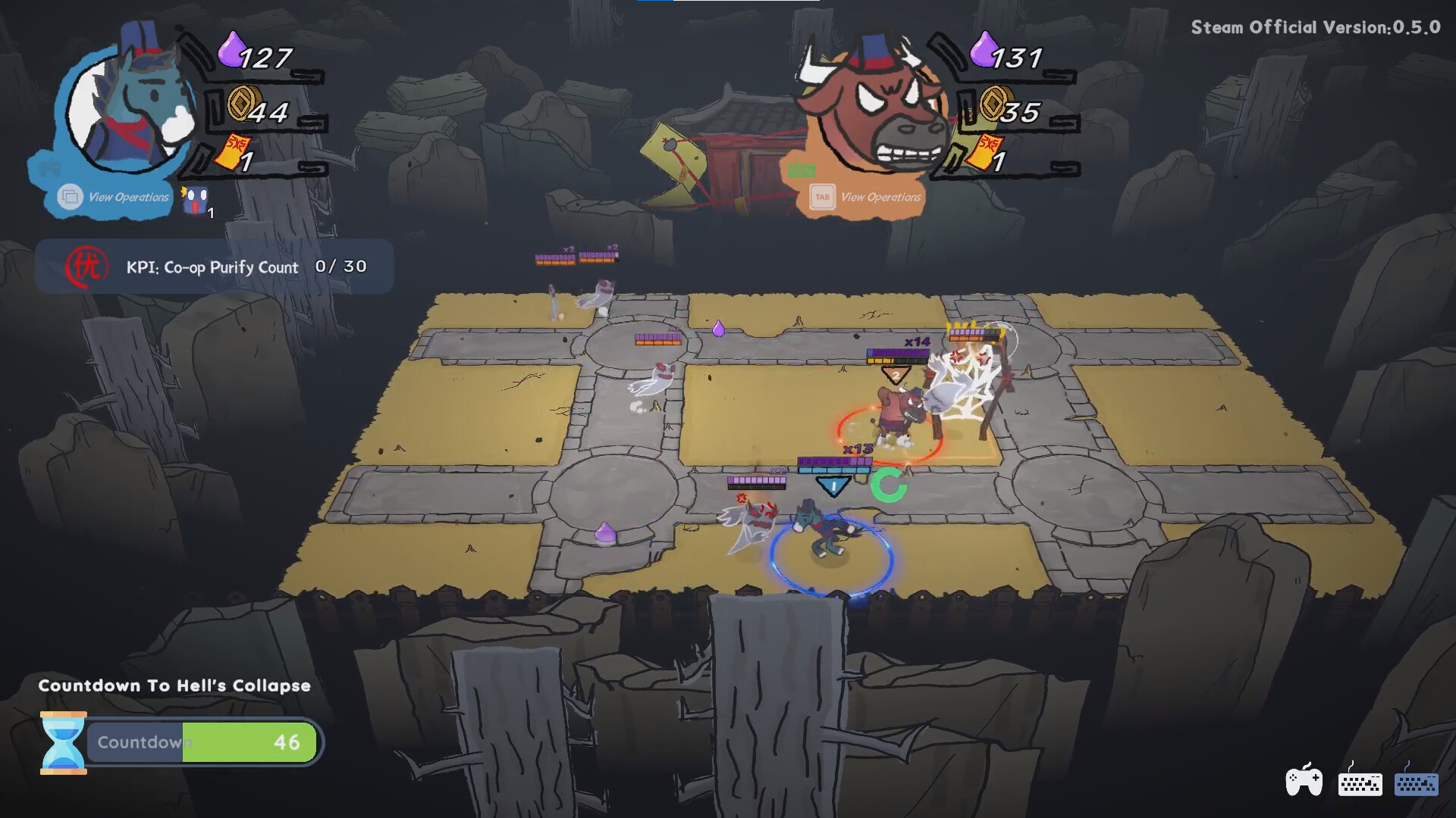 Ox & Horse Work in Hell screenshot 2