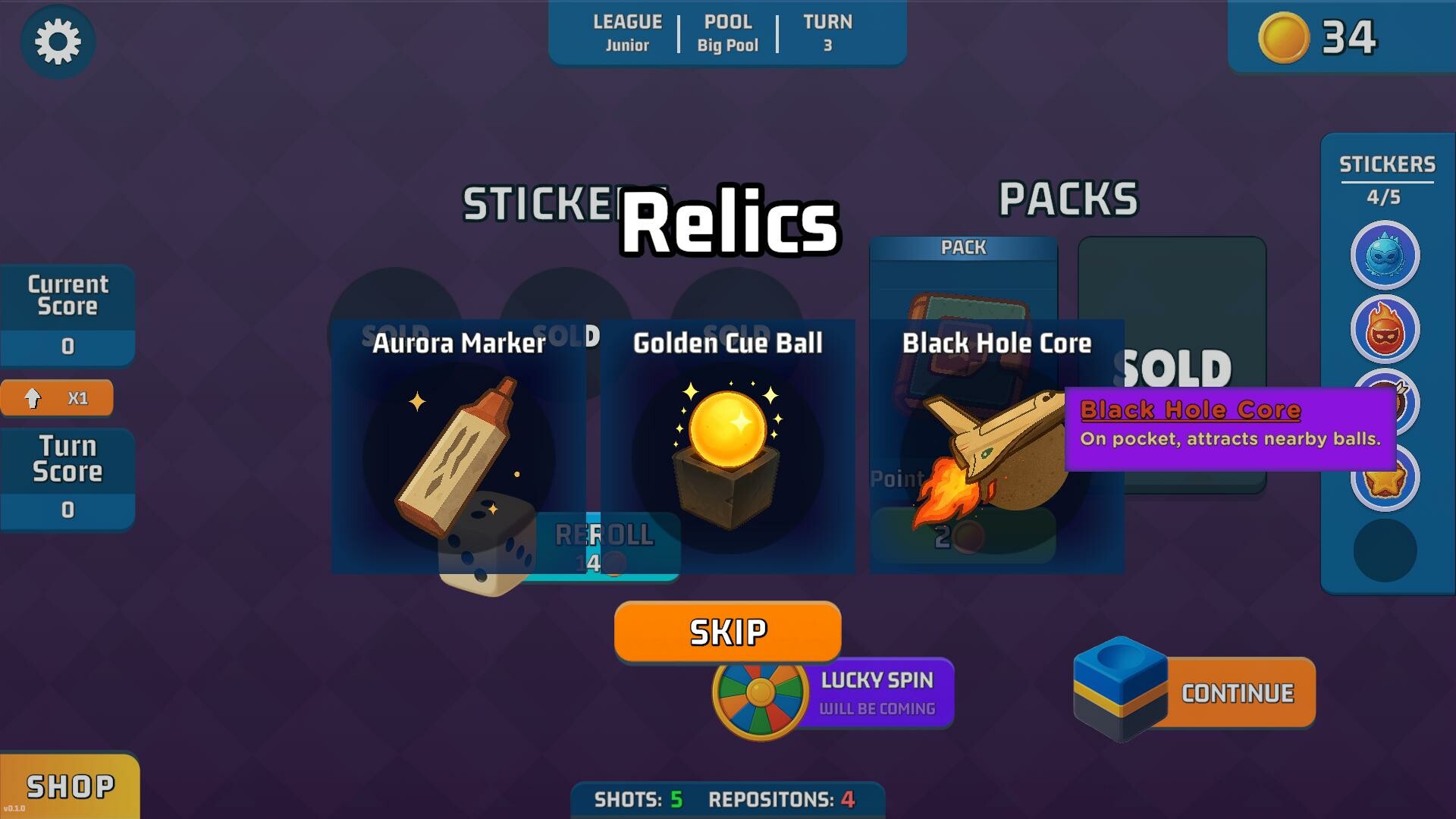 Ballardo: Roguelike Billiards screenshot 5