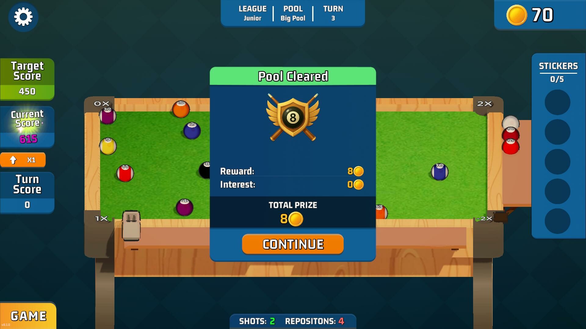 Ballardo: Roguelike Billiards screenshot 7