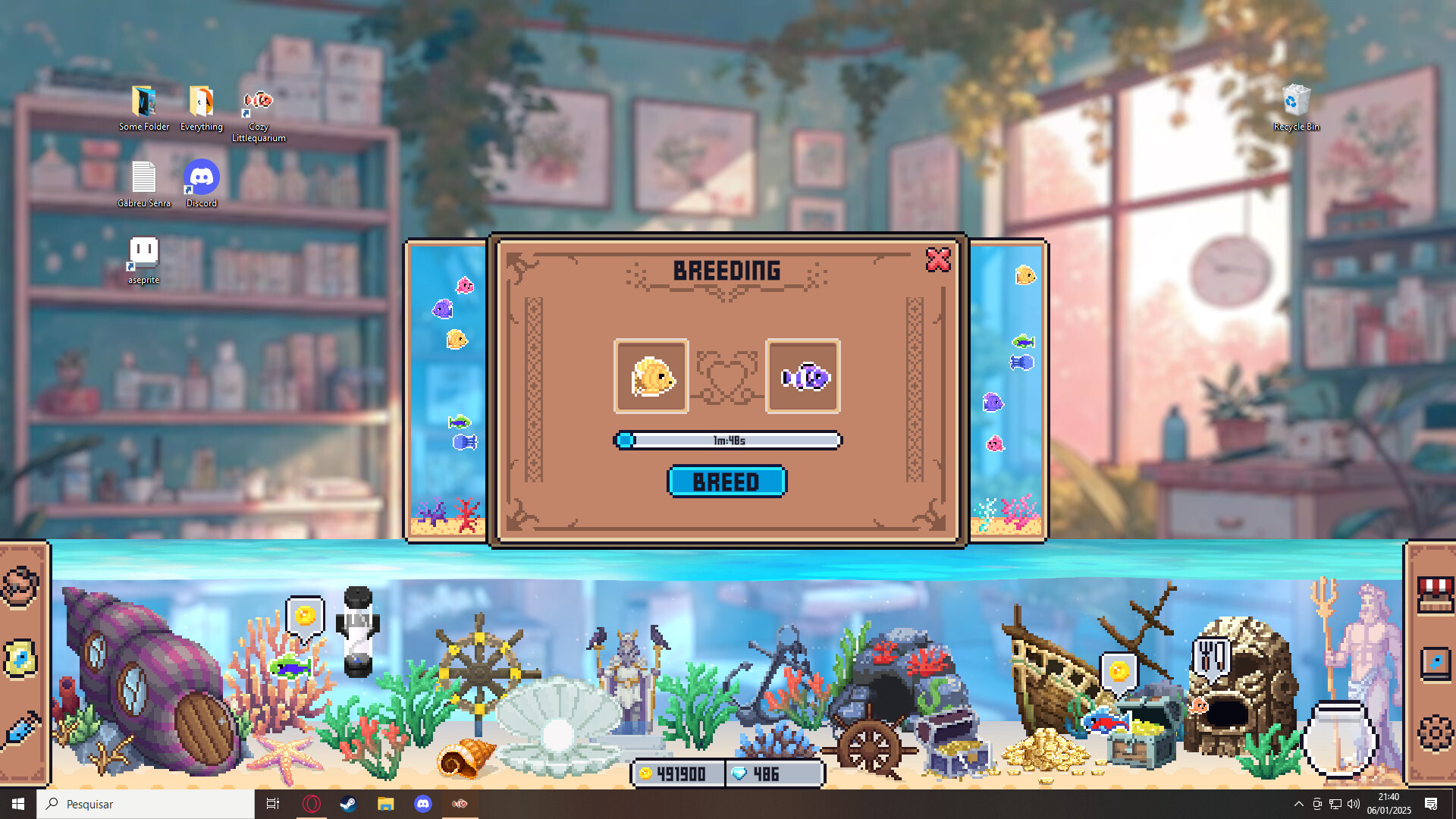 Cozy Littlequarium screenshot 5