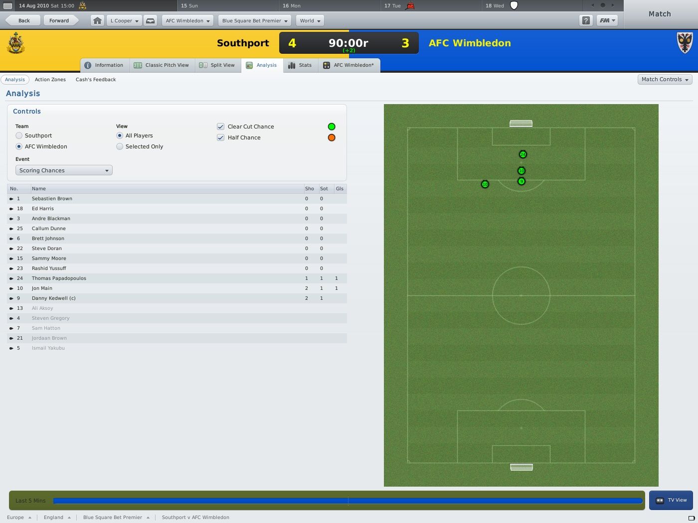Football Manager 2011 screenshot 20