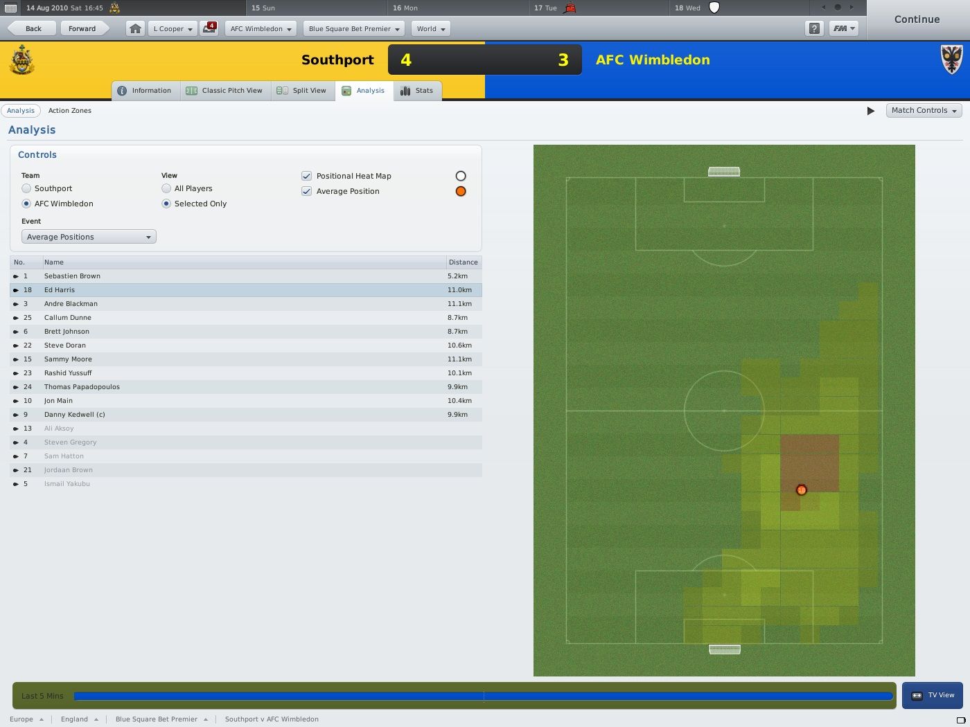 Football Manager 2011 screenshot 15