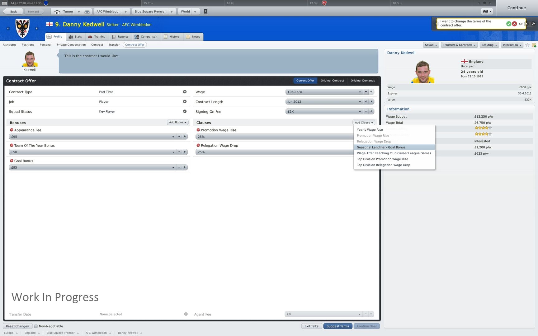 Football Manager 2011 screenshot 9
