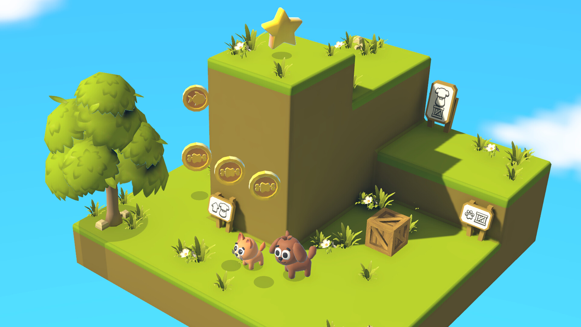 Cat Dog Go Adventure screenshot 1
