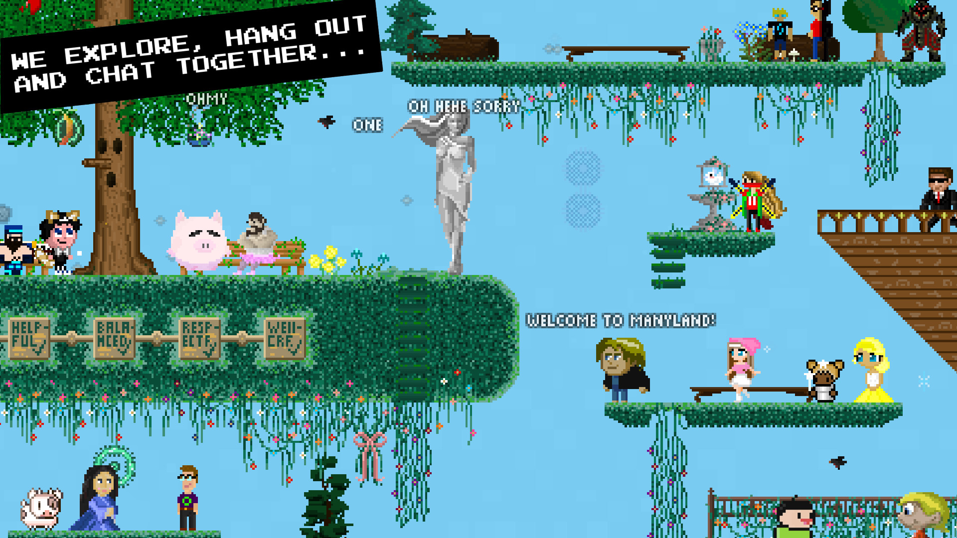 Manyland screenshot 1