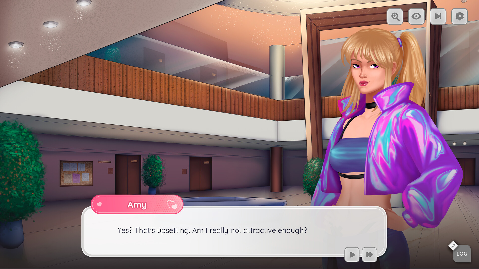 An alien girl fell on my head, and now I must save our world by demonstrating great and beautiful love screenshot 1