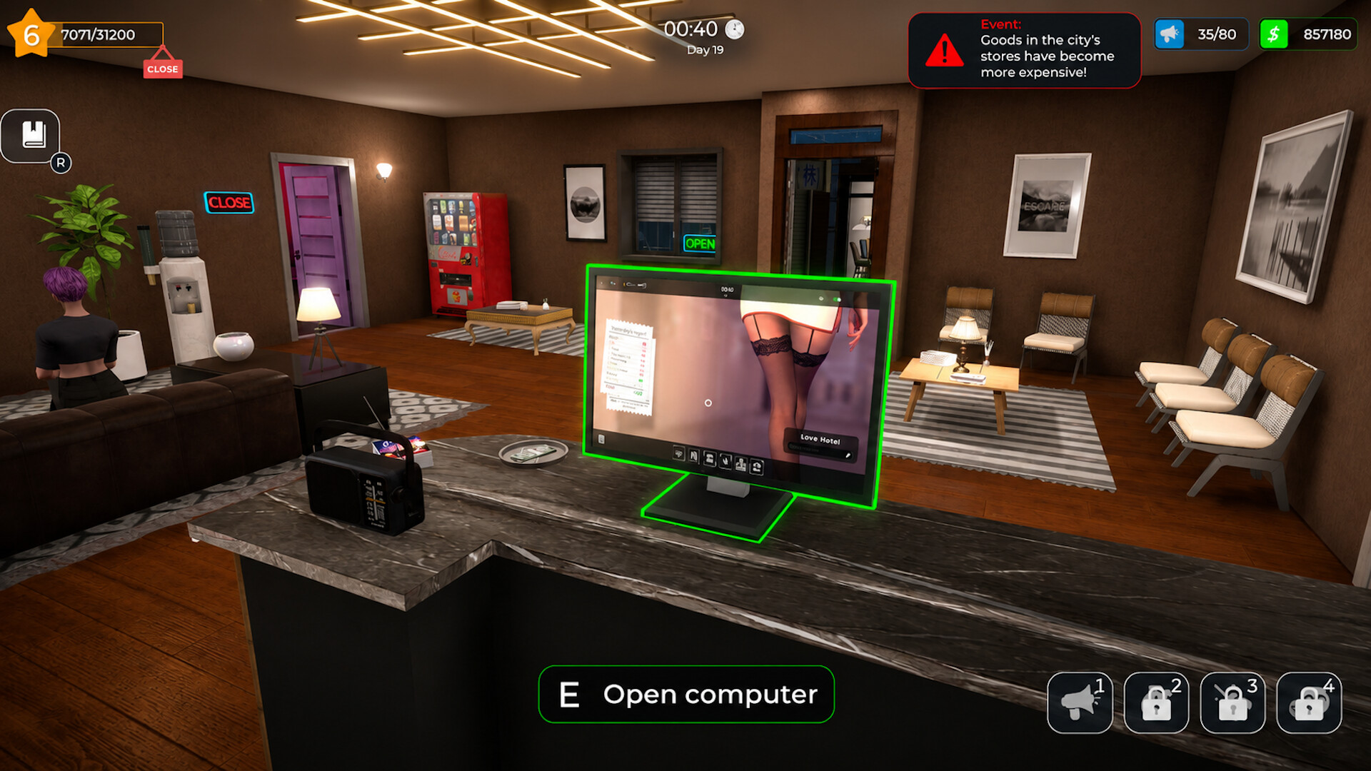 LOVE Hotel Simulator 🏩 screenshot 4