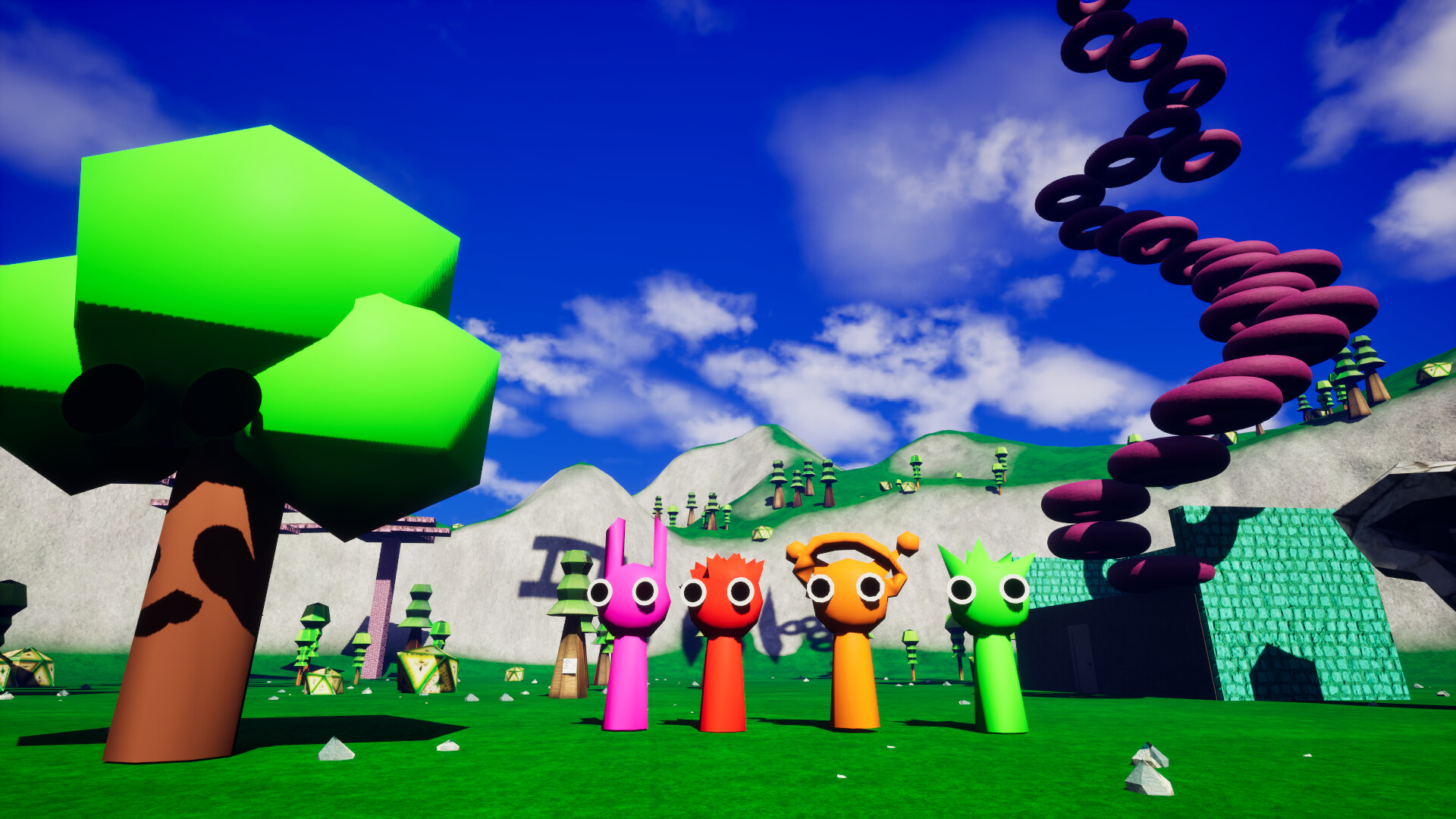 Sprunki Rise of Horror screenshot 1
