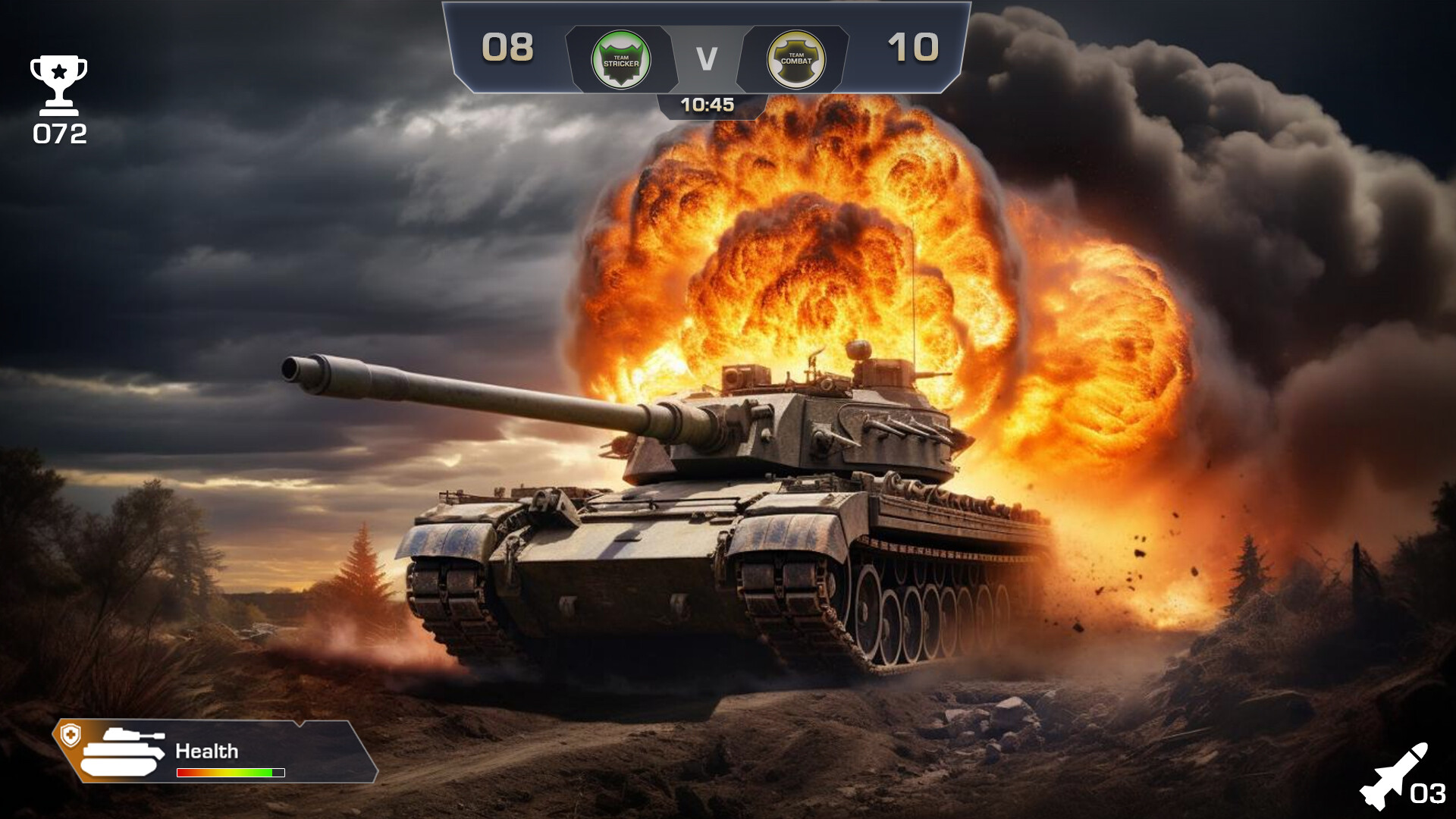 Tank Battle World War screenshot 5