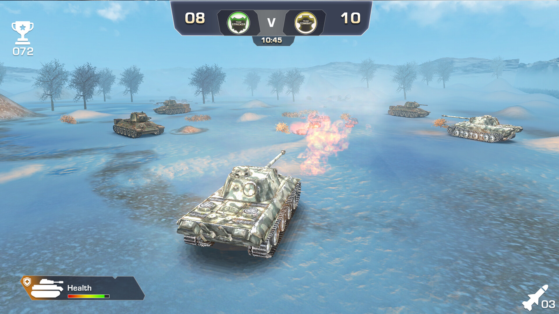 Tank Battle World War screenshot 4