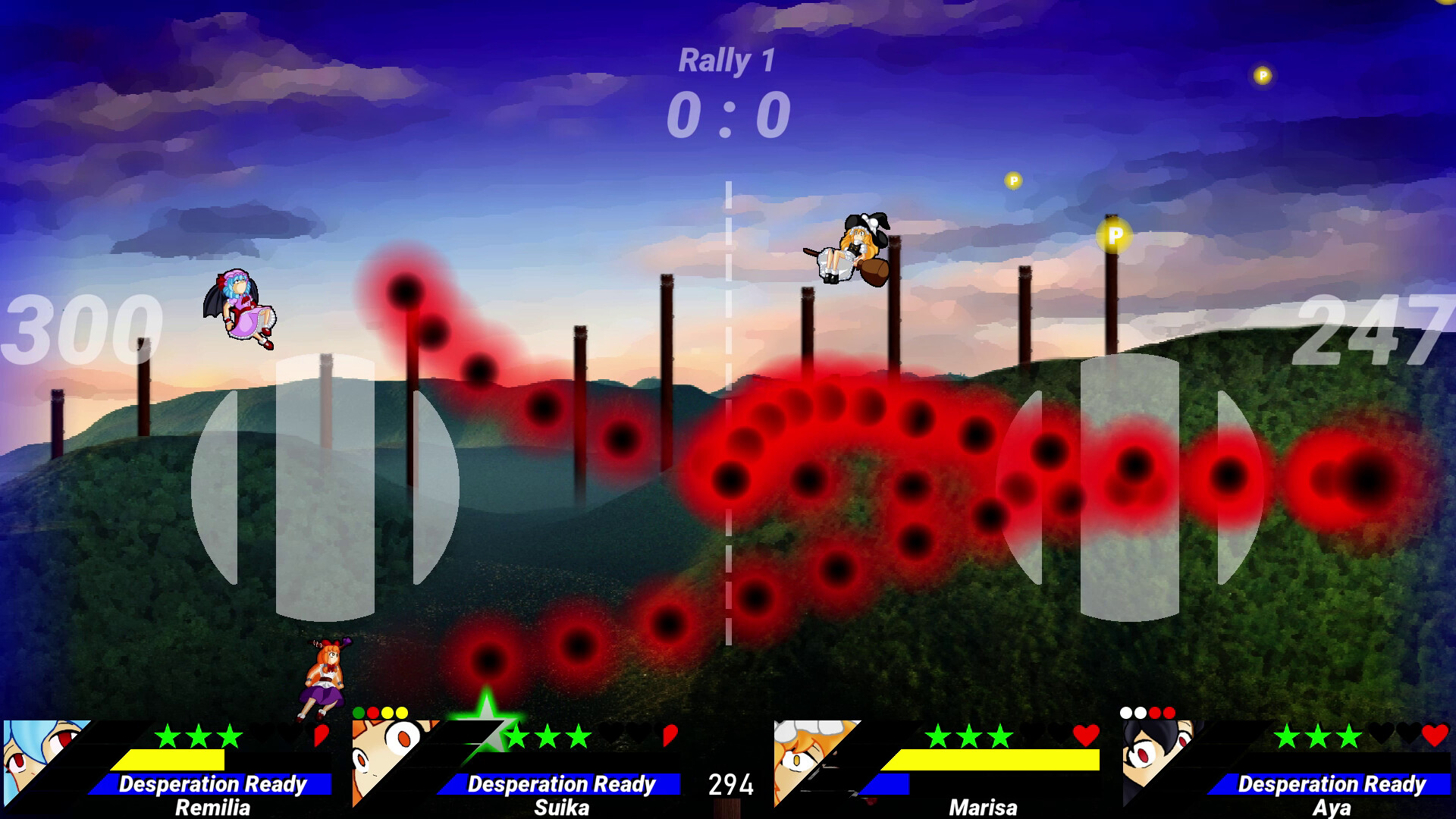 Touhou Volleyball Danmaku screenshot 4
