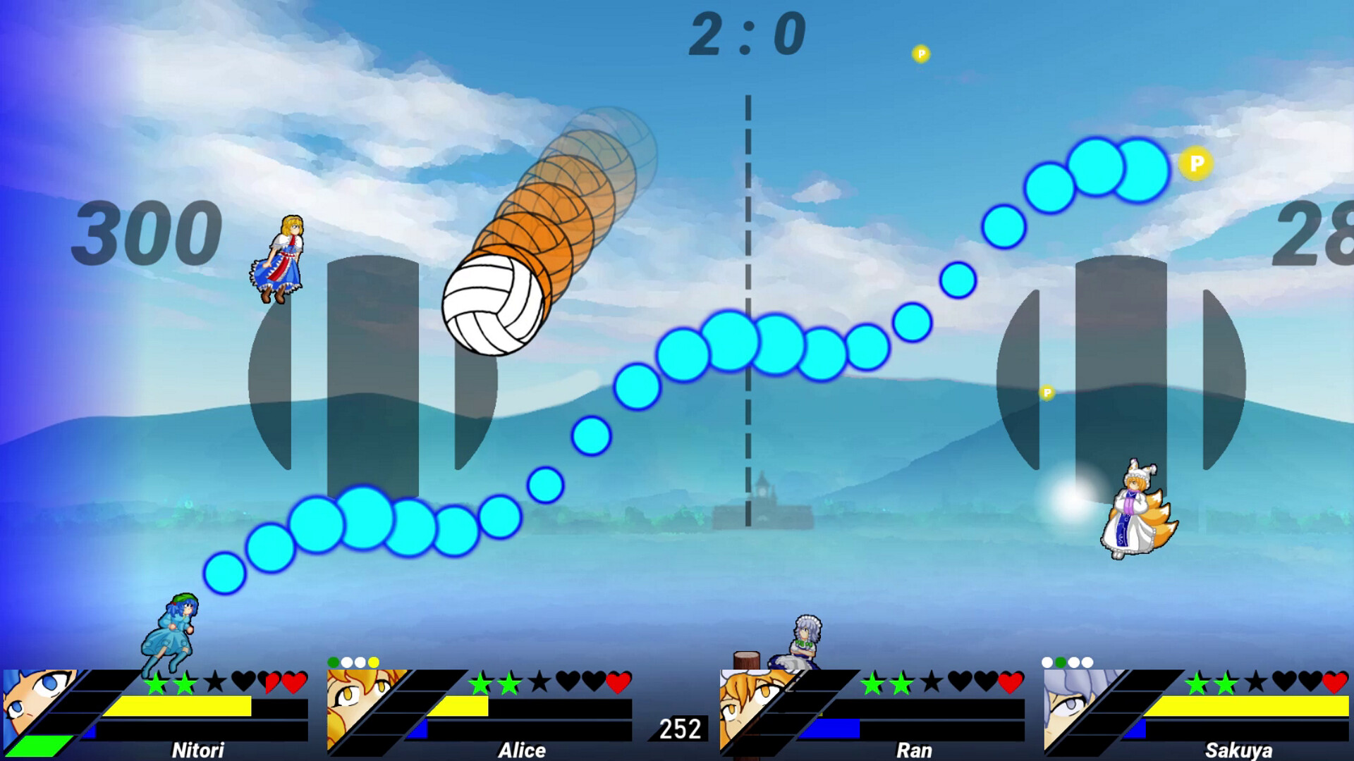 Touhou Volleyball Danmaku screenshot 3