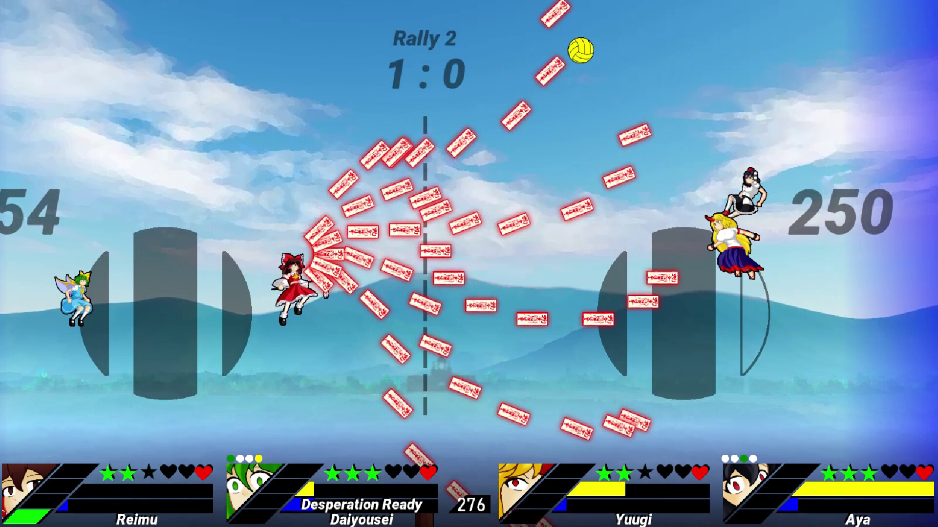 Touhou Volleyball Danmaku screenshot 6