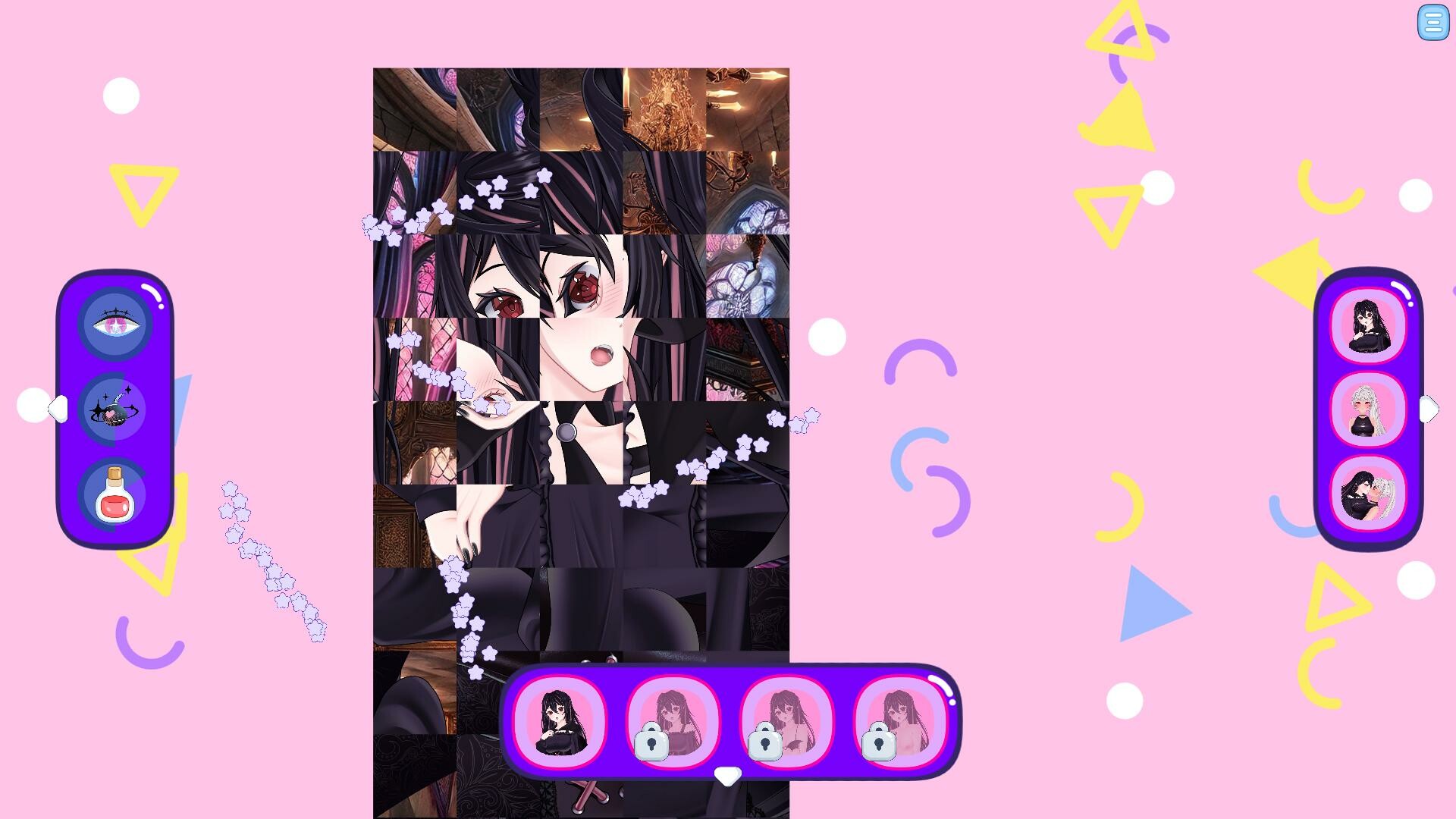 Celeste & Luna: Hentai Puzzle 18+ screenshot 6
