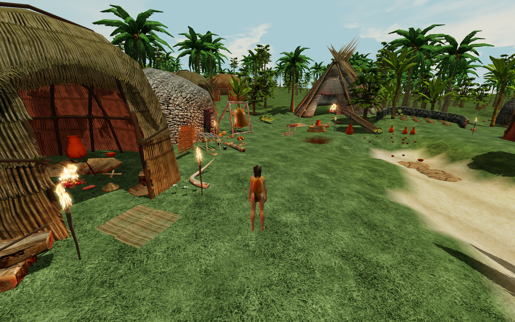 Vantage: Primitive Survival Game screenshot 1