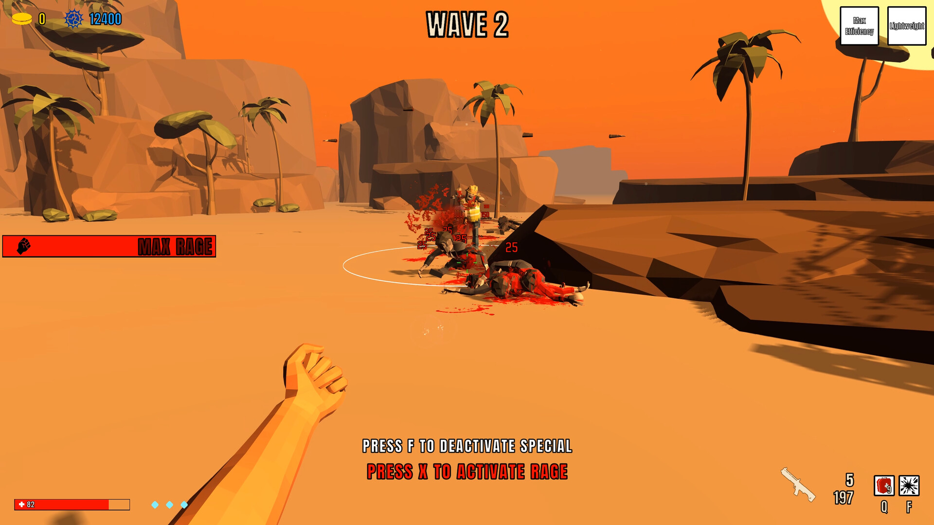 Undead Desert Massacre screenshot 2