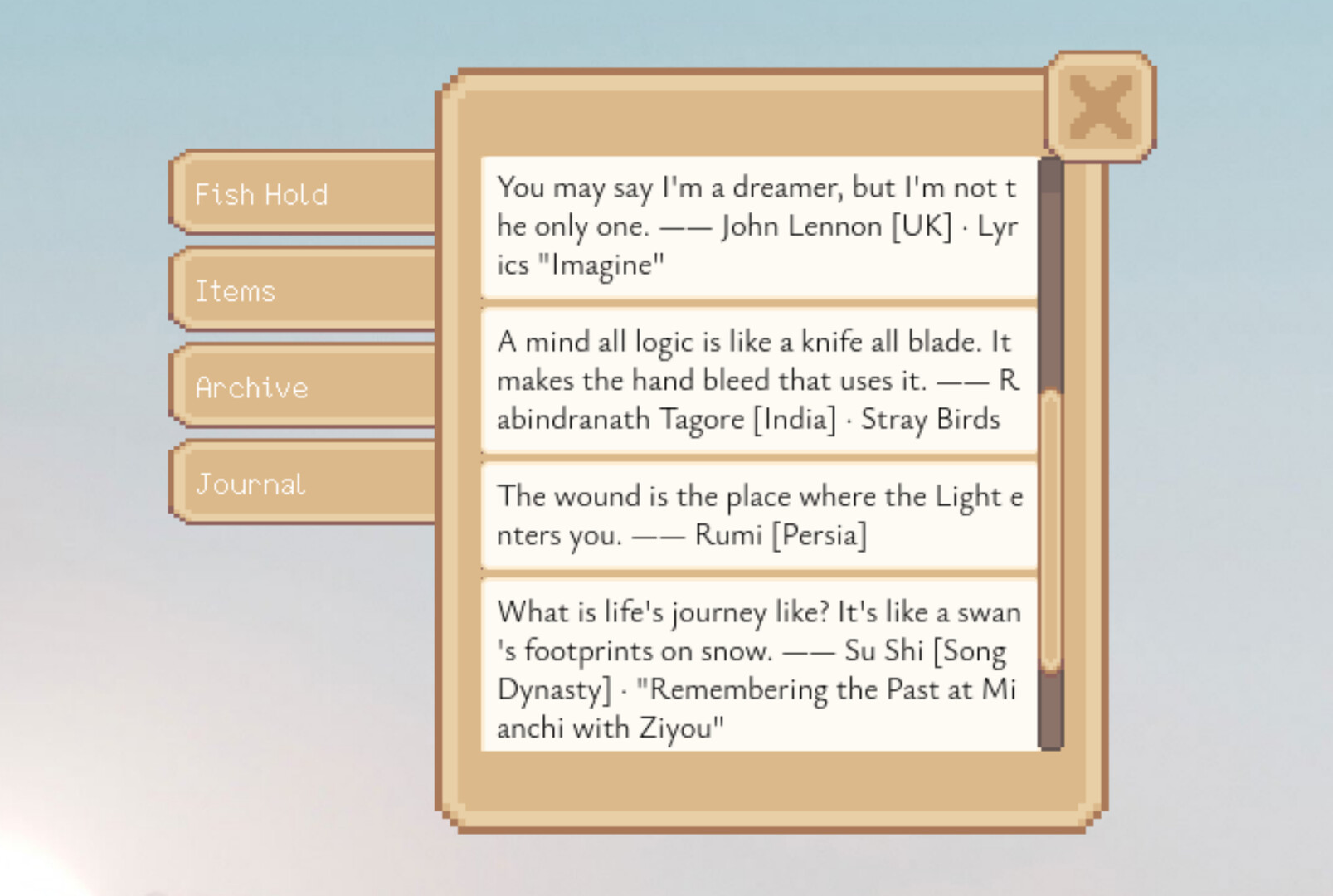 The Fisherman and the Drifting Bottle screenshot 4