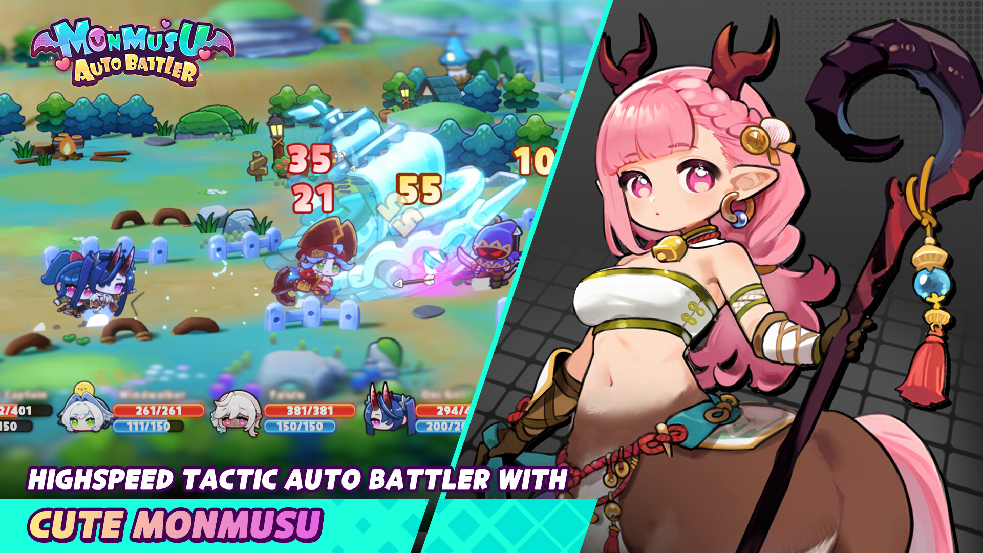 Monmusu Girls: Autobattler screenshot 8