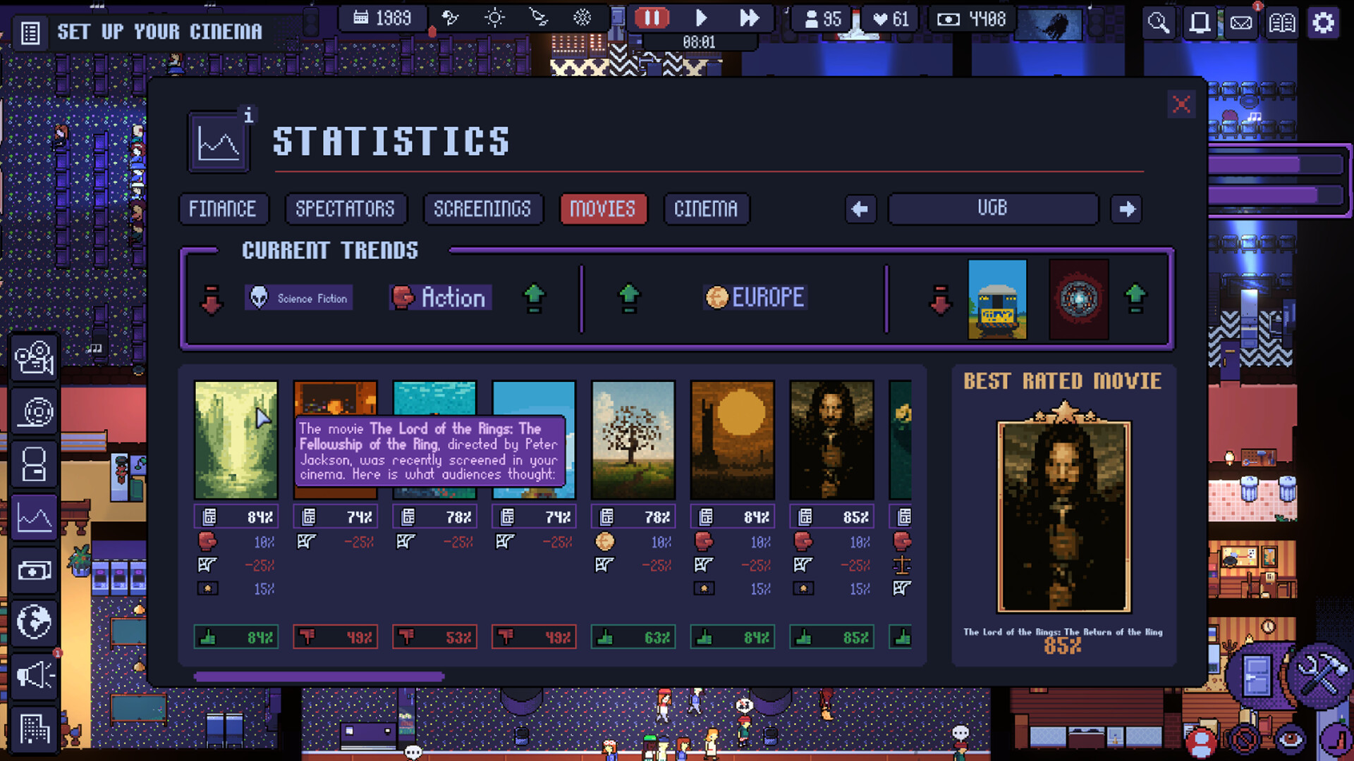 Cinema Theater Tycoon screenshot 10