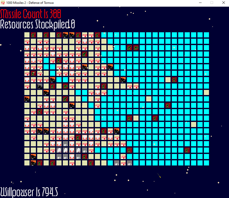 1000 Missiles: Defense of Tornwa screenshot 1