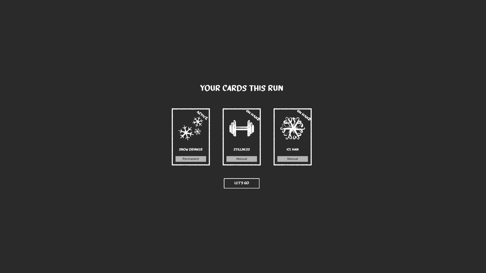 Don't Freeze: A Winter Card Survival screenshot 1