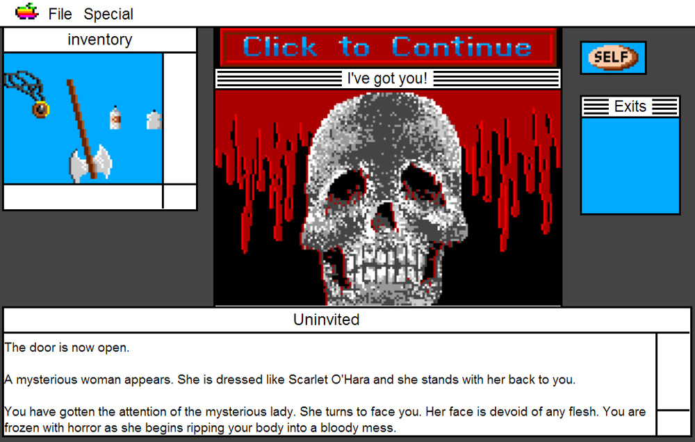 The Uninvited: MacVenture Series screenshot 2