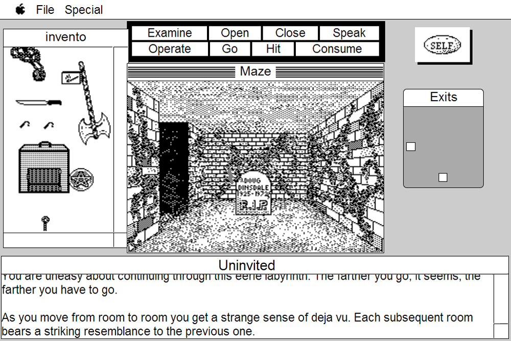 The Uninvited: MacVenture Series screenshot 10