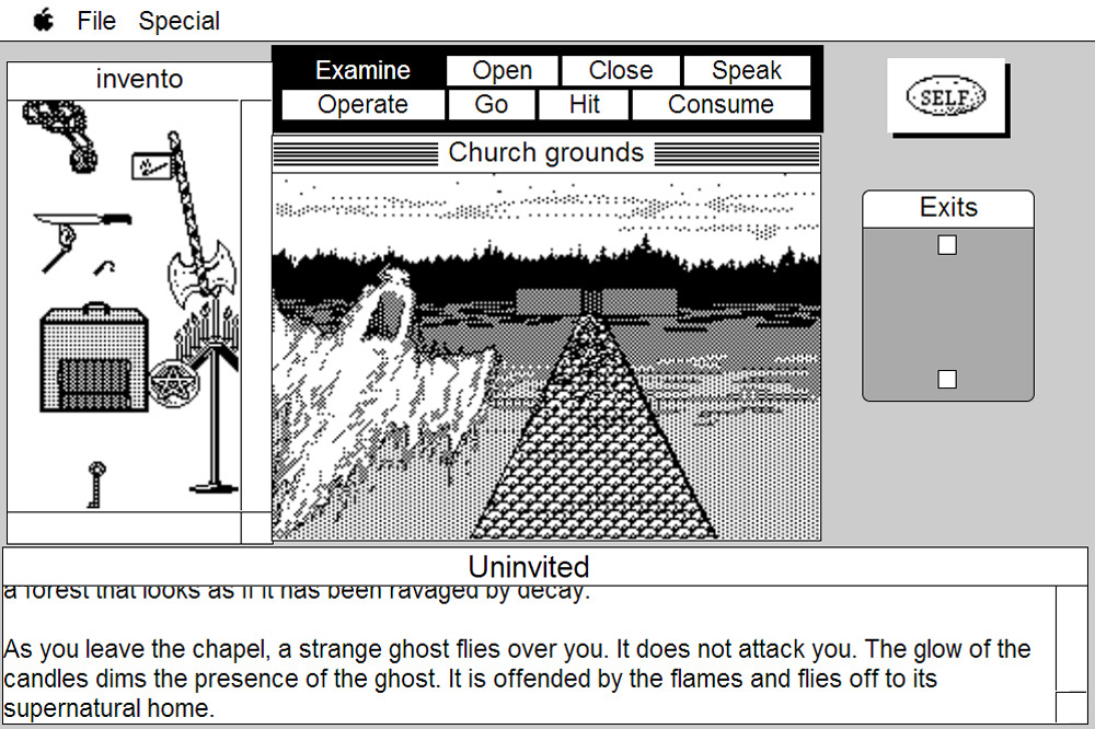 The Uninvited: MacVenture Series screenshot 12
